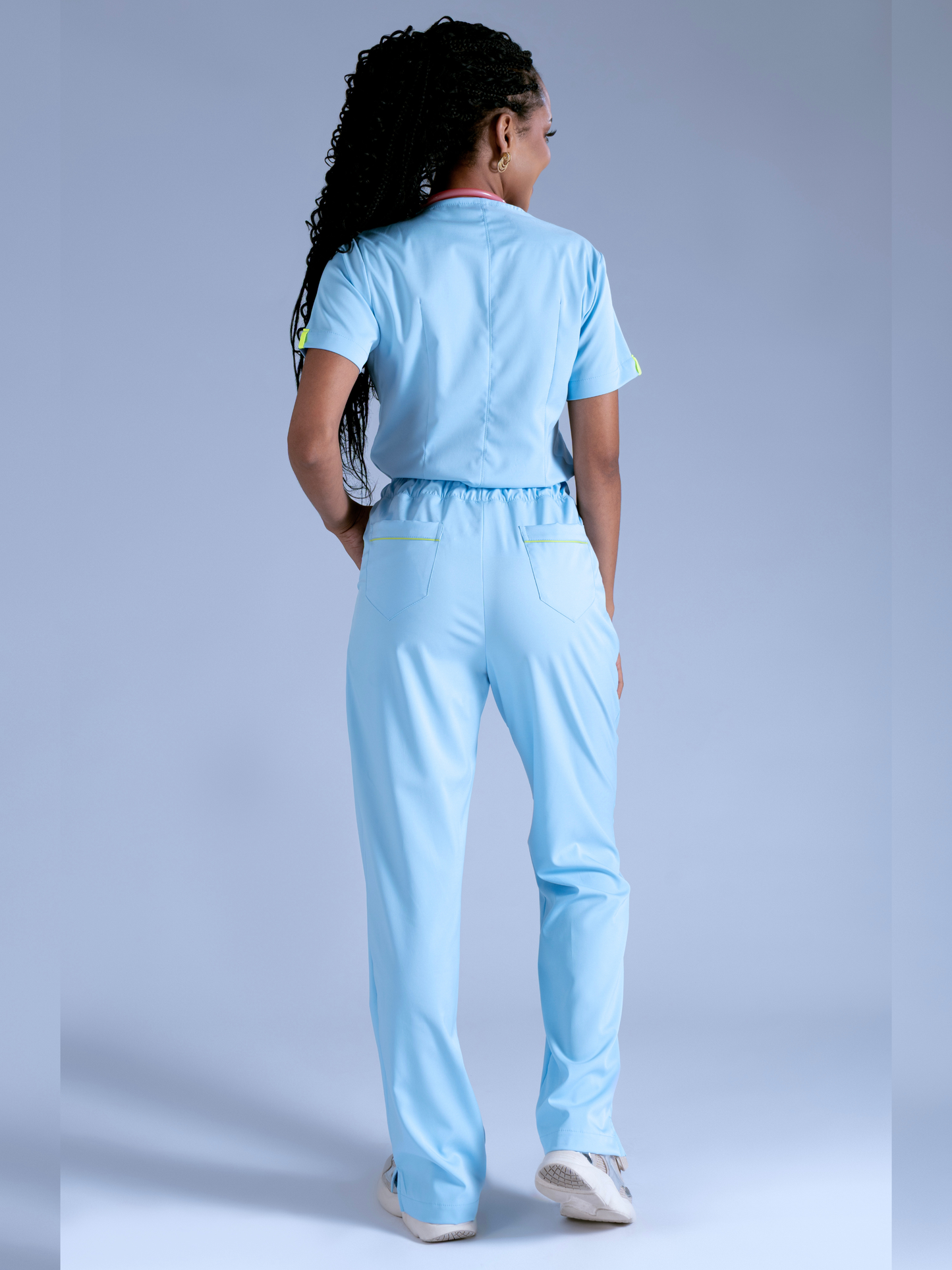 Flexi scrub azul serenidad L-Fisioflex