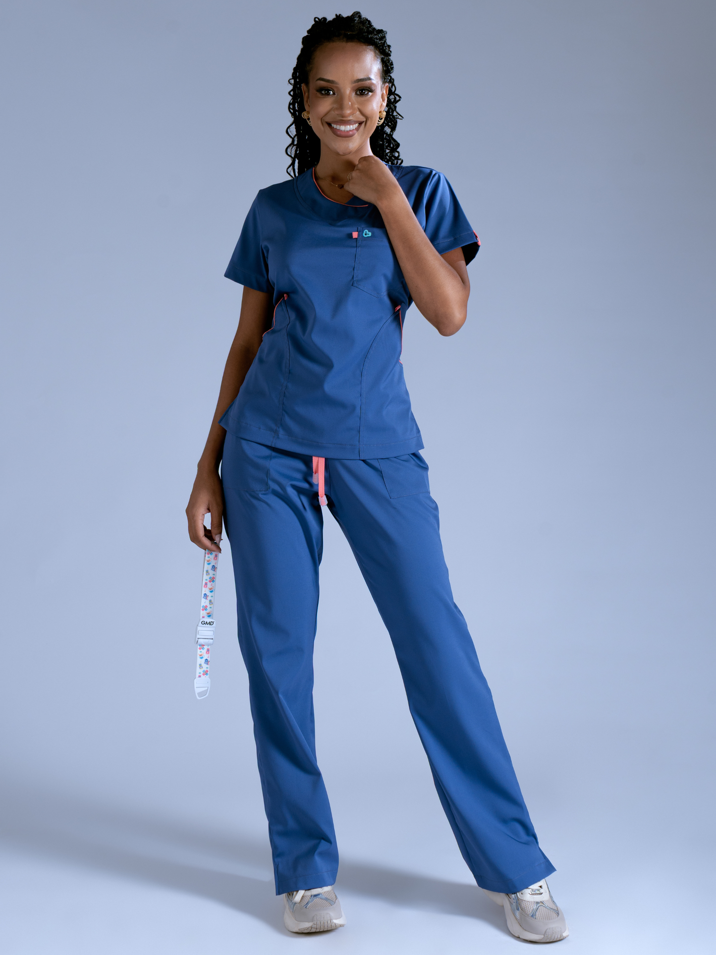 Flexi scrub azul vitalidad L-Fisioflex