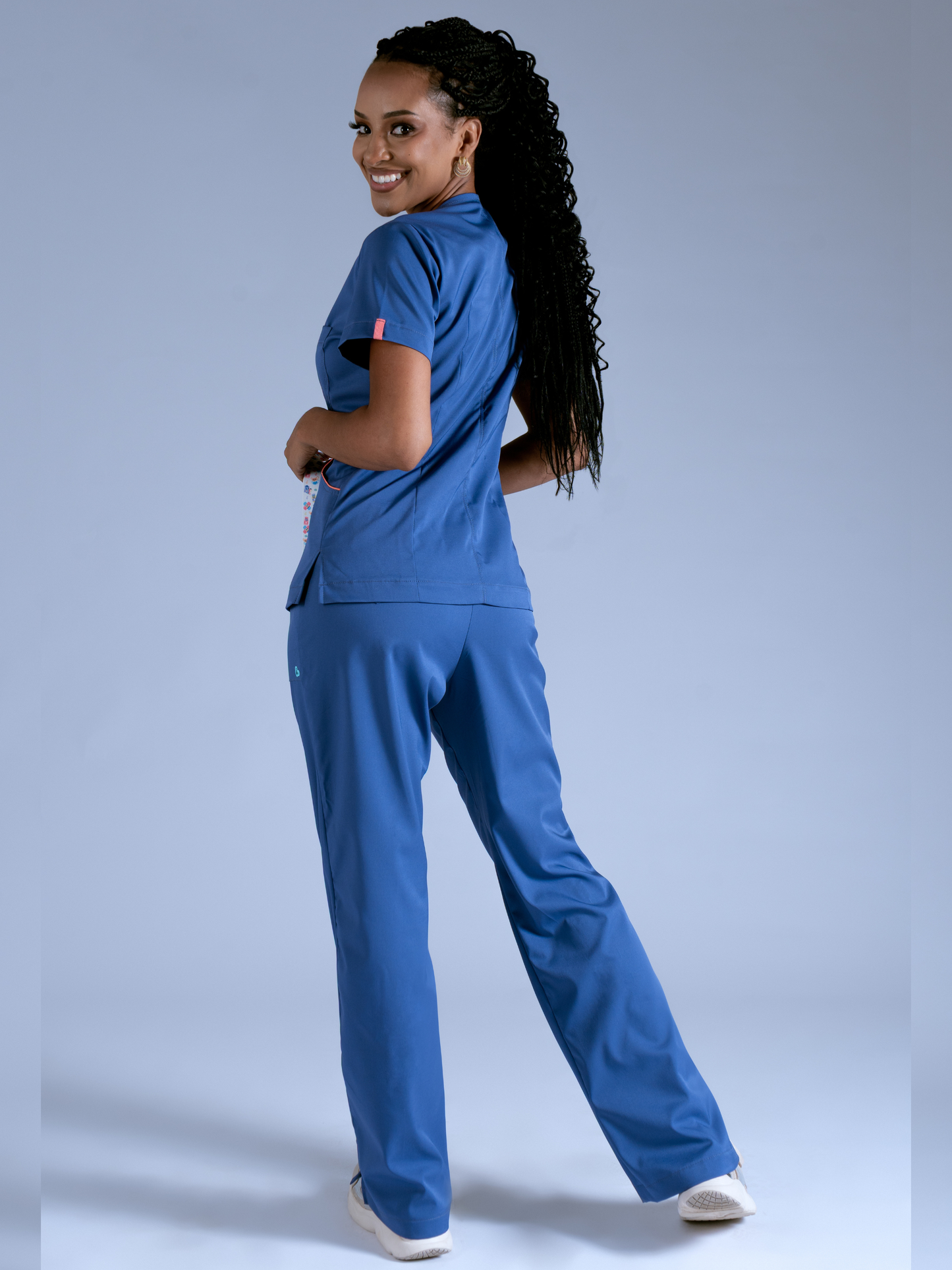 Flexi scrub azul vitalidad L-Fisioflex