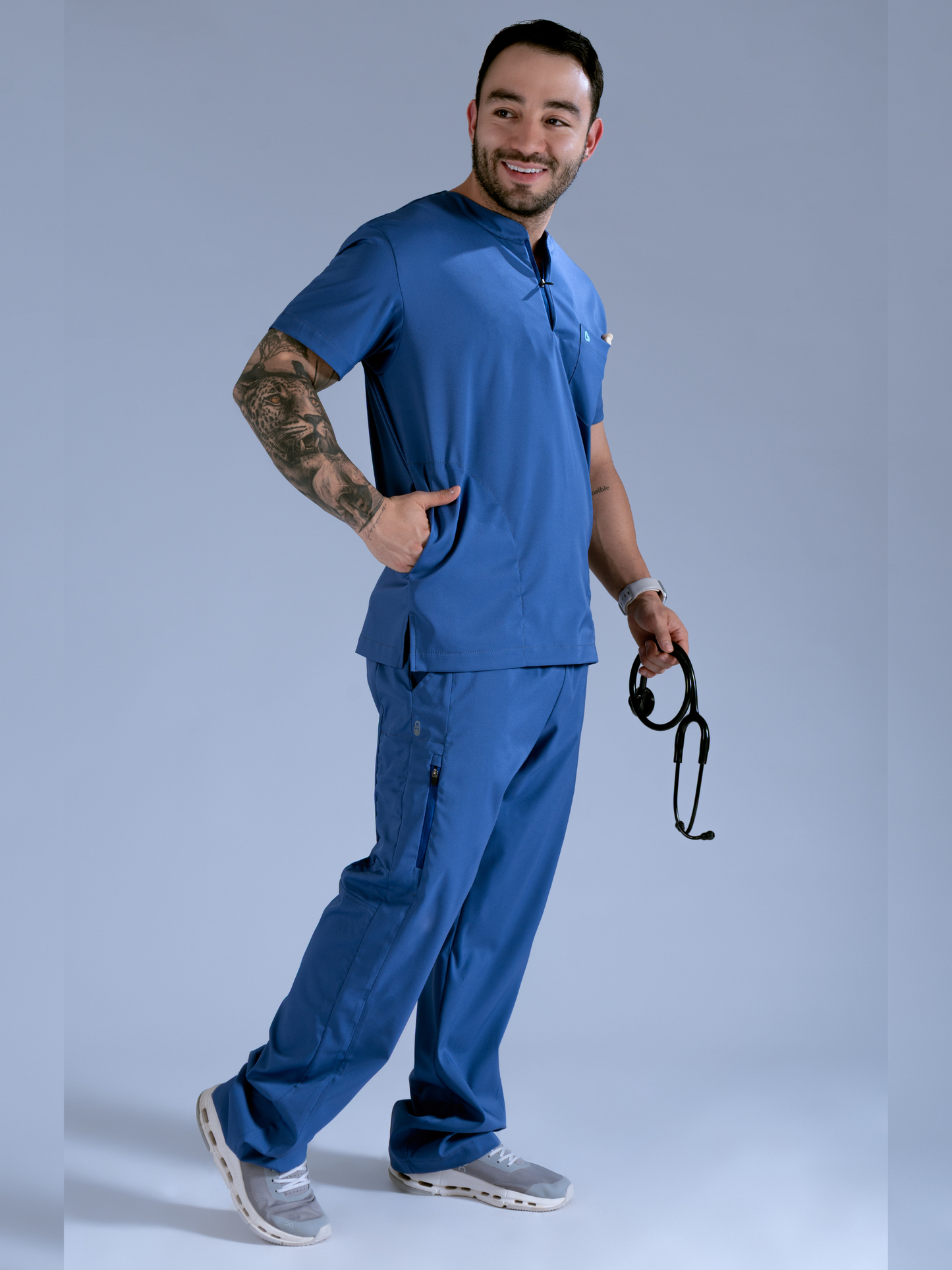 Flexi scrub azul vitalidad L-Praxis