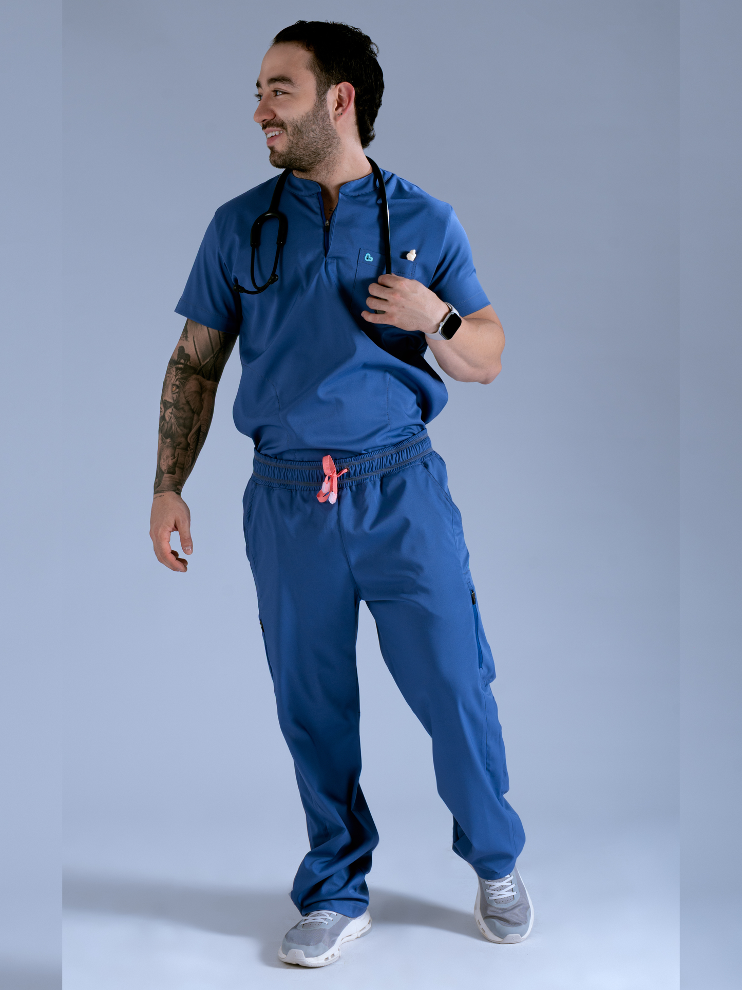 Flexi scrub azul vitalidad L-Praxis