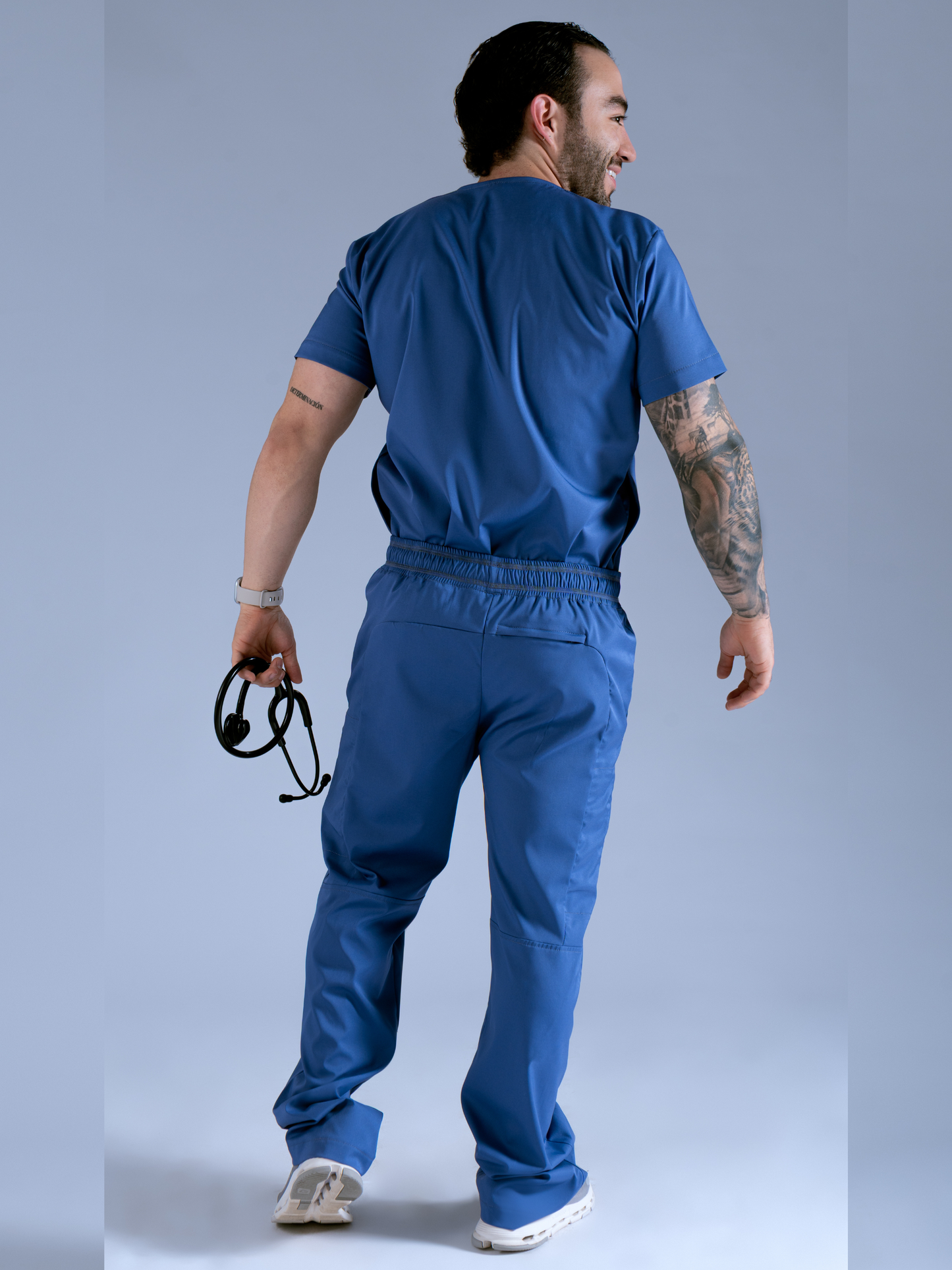 Flexi scrub azul vitalidad L-Praxis