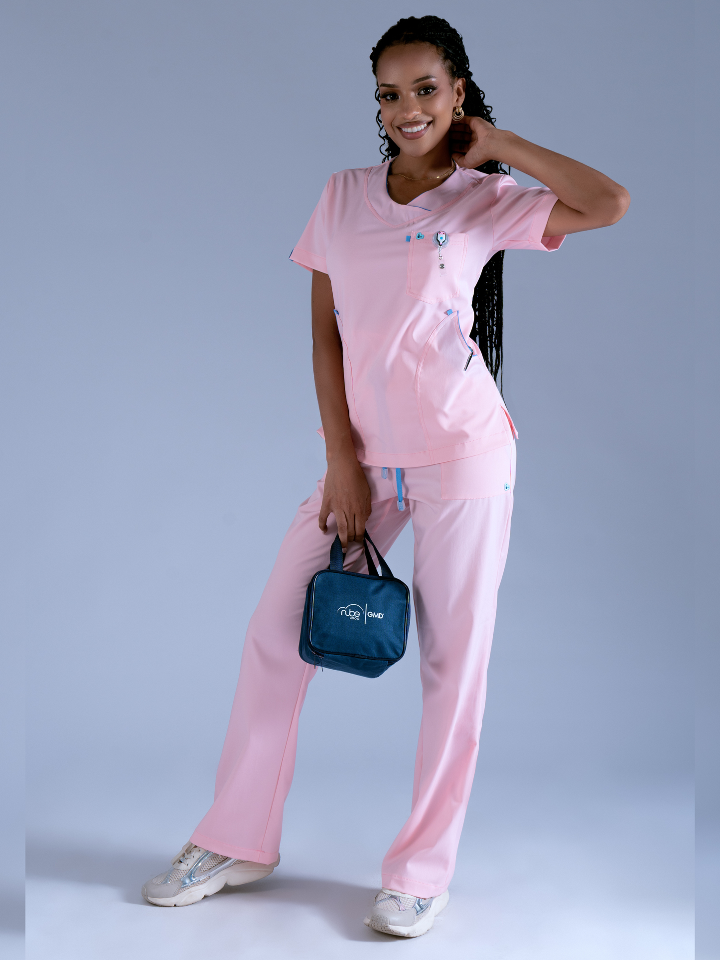 Flexi scrub rosado bebé L-Fisioflex