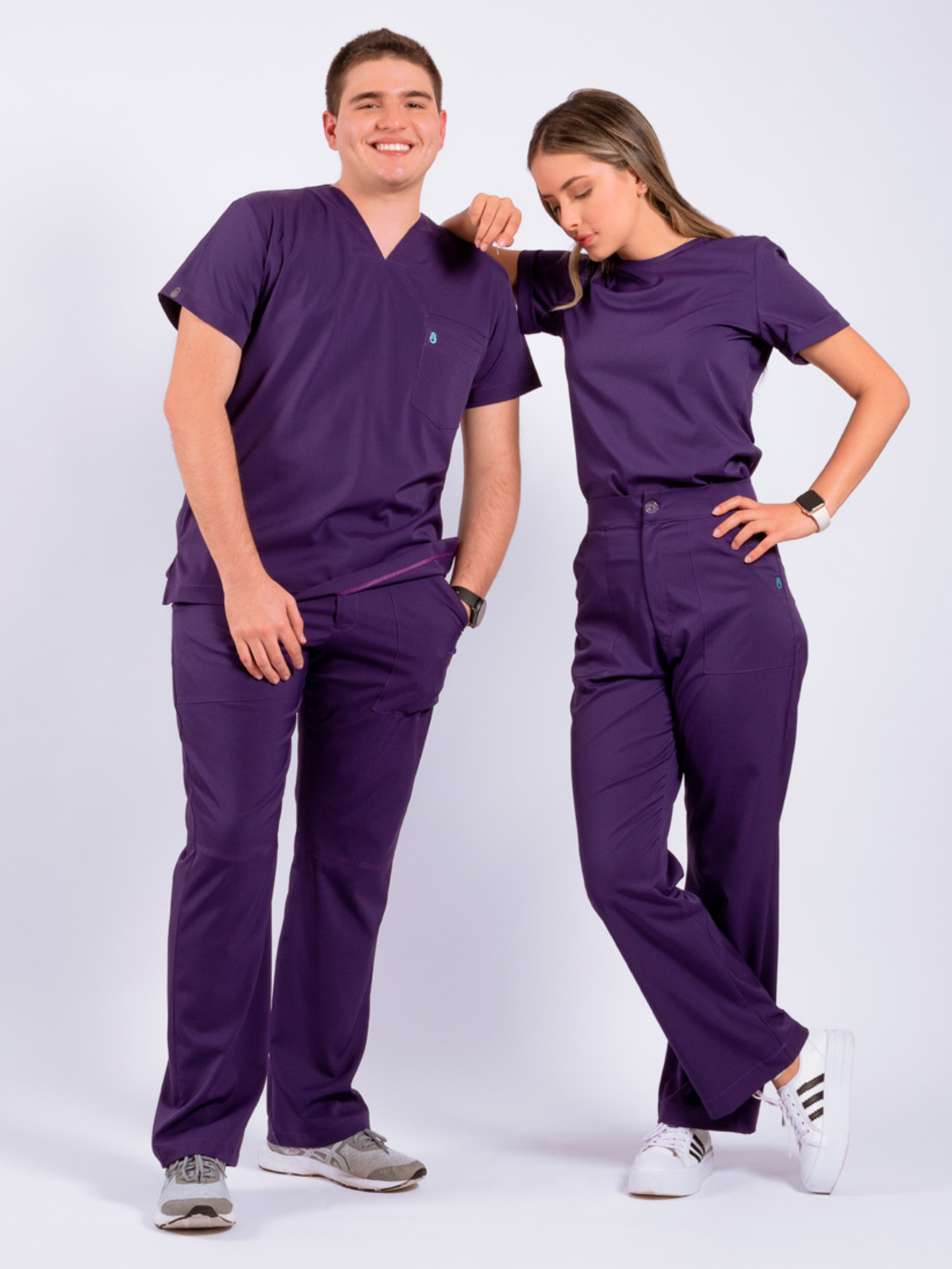 Flexi scrub morado L-306